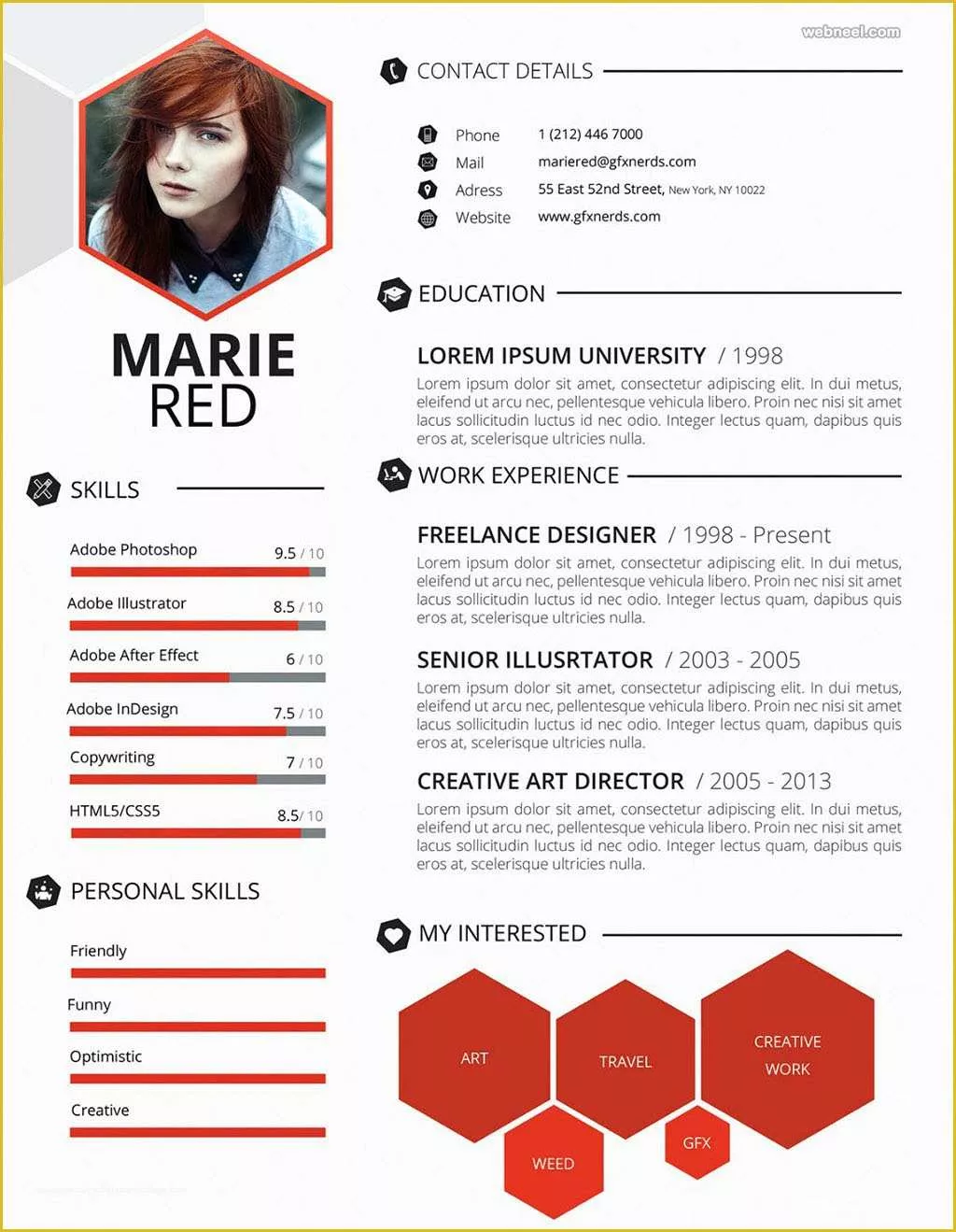 Awesome Resume Templates Free Of 50 Creative Resume Design Samples that Will Make You