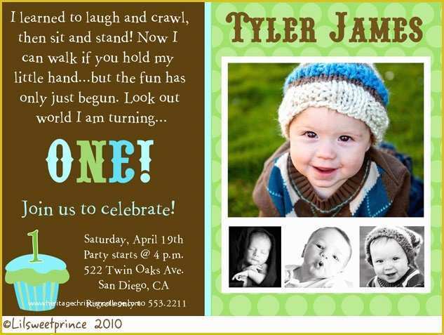 Baby Boy 1st Birthday Invitation Templates Free Of Boy 1st Birthday Invitations Templates