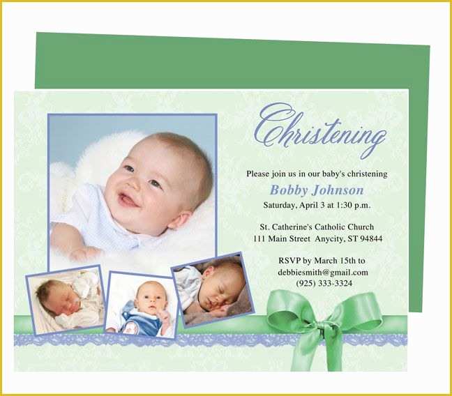 Baby Dedication Invitations Free Template Of 21 Best Printable Baby Baptism and Christening Invitations