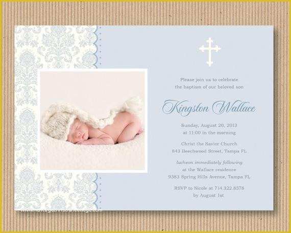 Baby Dedication Invitations Free Template Of Items Similar to Baby Boy Baptism or Dedication Invitation