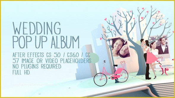 Baby Photo Album after Effects Project Template Free Of [alikington ] Wedding Popup Album after