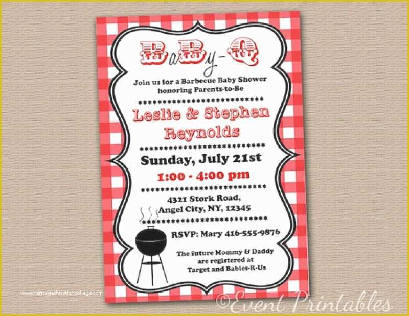 Baby Q Invitations Templates Free Of Baby Q Invitations Templates Free – orderecigsjuicefo