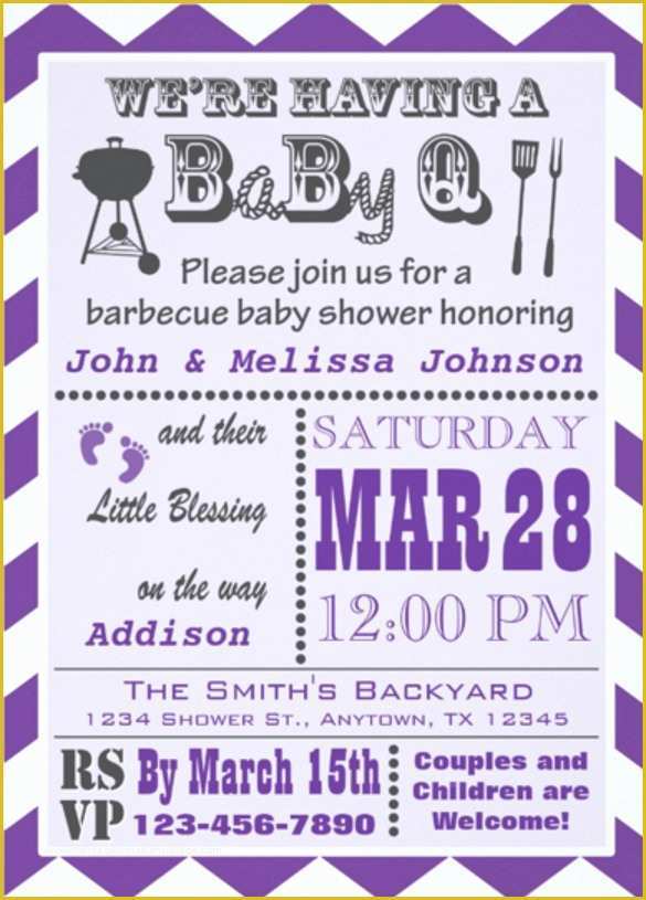 Baby Q Invitations Templates Free Of Baby Q Invitations Templates Free – orderecigsjuicefo