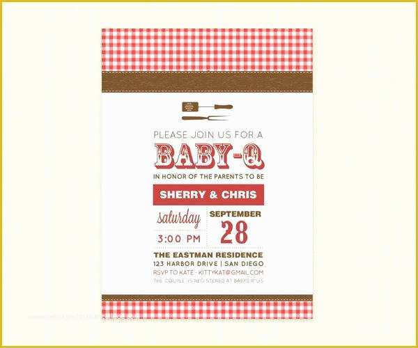 Baby Q Invitations Templates Free Of Baby Q Invitations Templates Free Shower Postcard