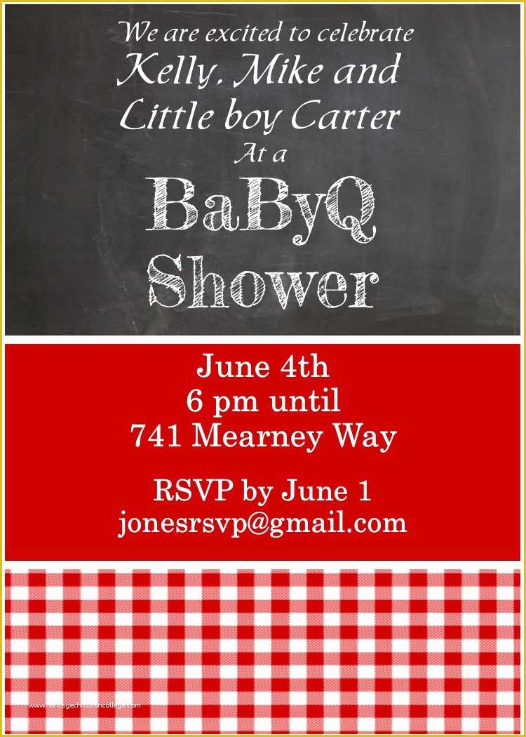 Baby Q Invitations Templates Free Of Baby Q Invitations Templates