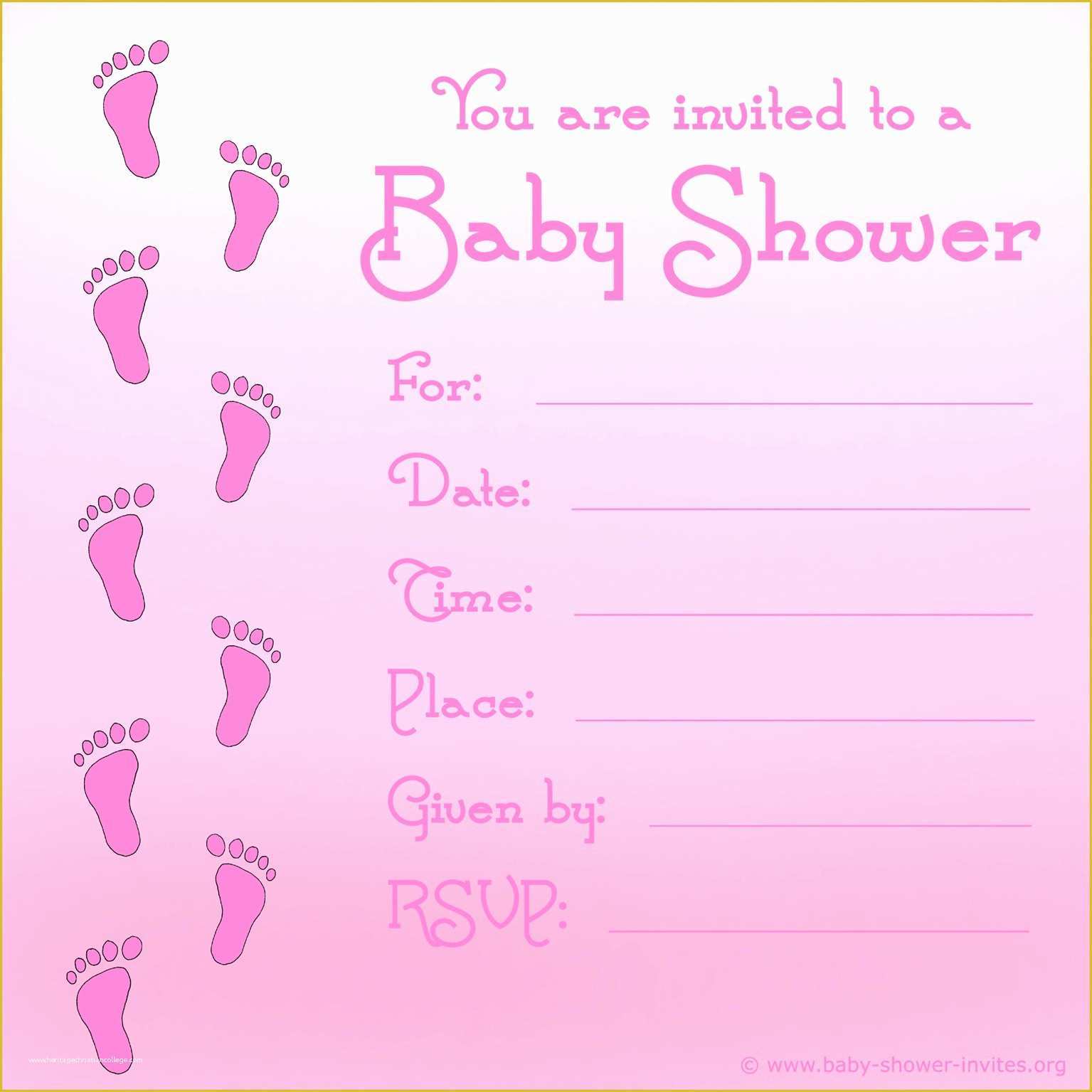 Baby Shower Card Template Free Of Baby Shower Template Word Mughals