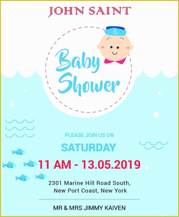 Baby Shower Invitations Templates Free Download Of Baby Shower Invitation Template 29 Free Psd Vector Eps