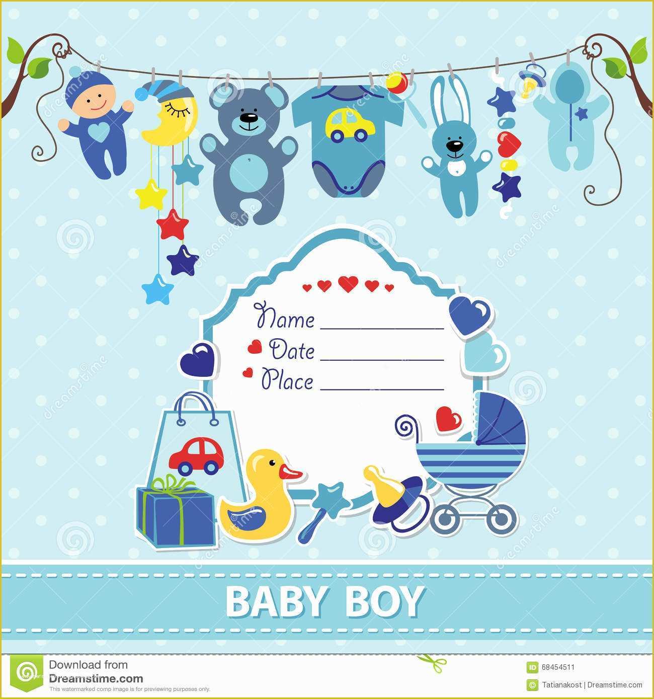 Baby Shower Invitations Templates Free Download Of Free Baby Shower Labels to Download for Boy New Born Card