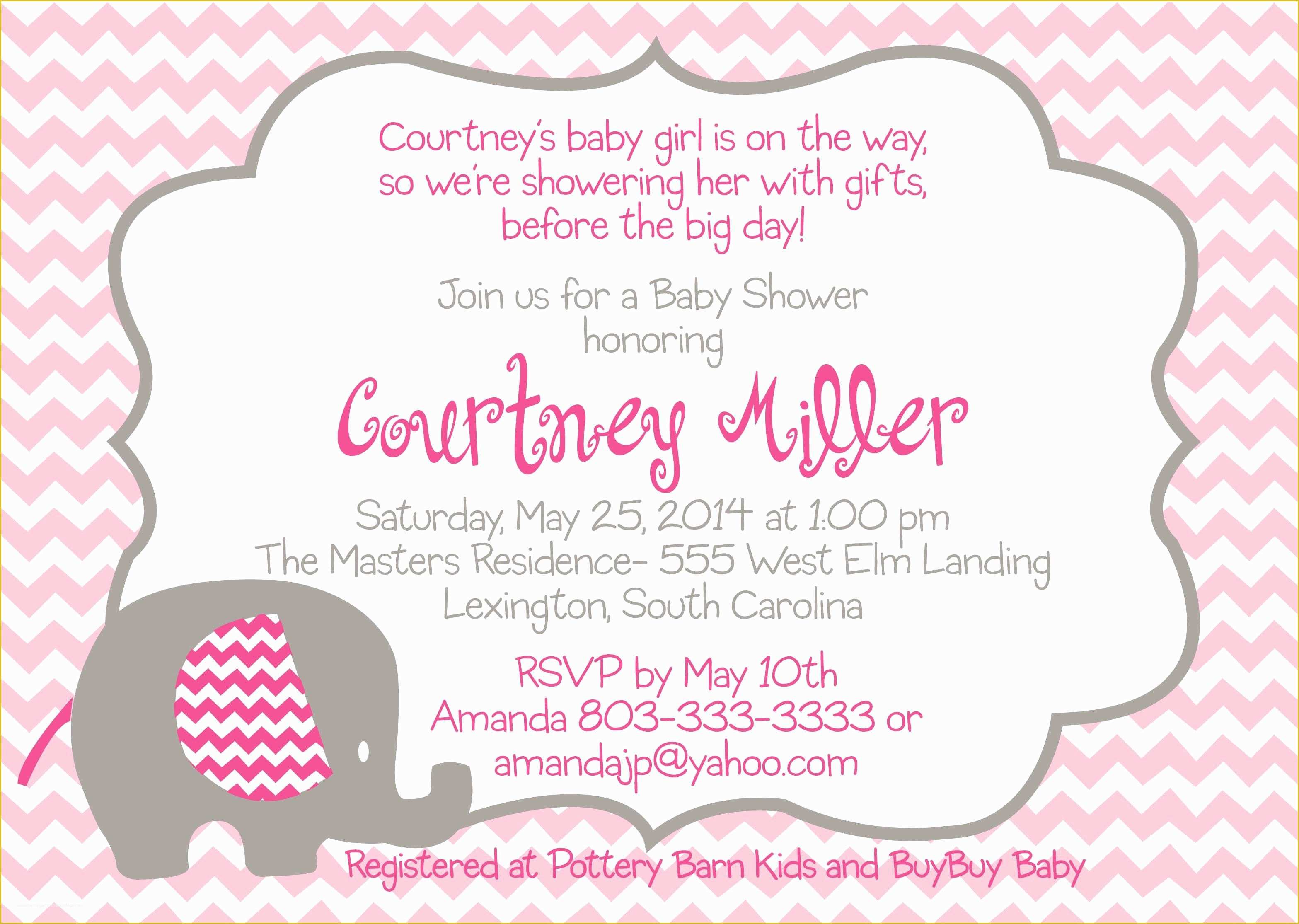 Baby Shower Invitations Templates Free Download Of the Fascinating Free Baby Shower Invitation Templates