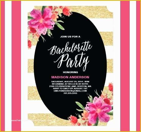 Bachelorette Party Agenda Template Free Of Bachelorette Party Invitation Templates – Insuremart