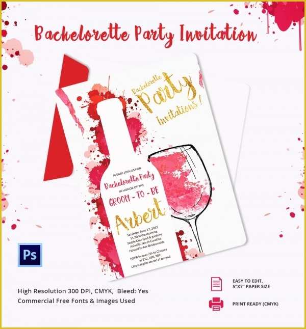 Bachelorette Party Invitation Templates Free Download Of 33 Party Invitation Templates Free Psd Vector Eps Ai