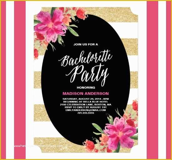Bachelorette Party Invitation Templates Free Download Of Bachelorette Party Invitation Templates Free Download