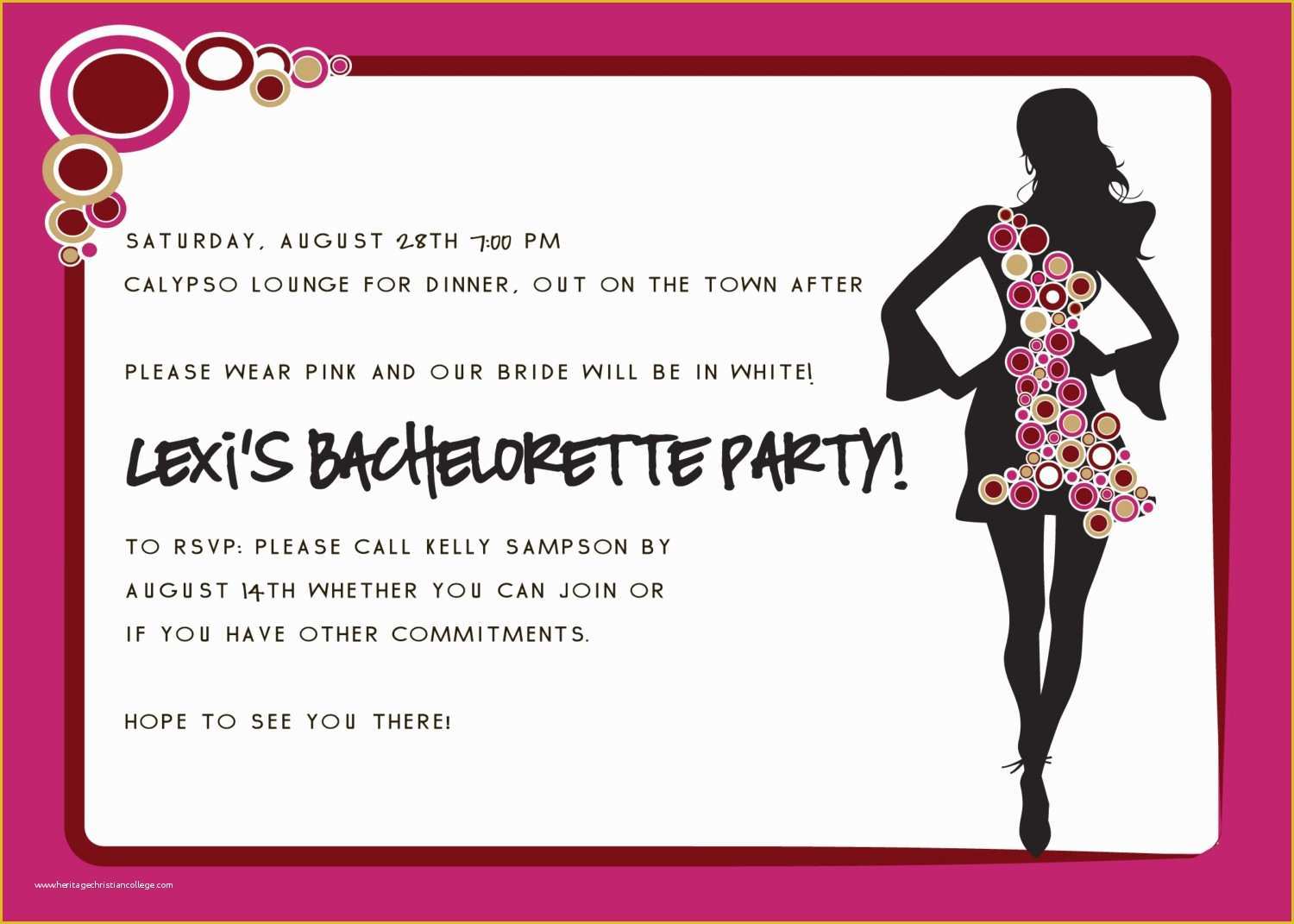 Bachelorette Party Invitation Templates Free Download Of Bachelorette Party Invitation Wording Simple Bachelorette