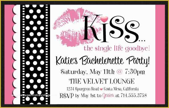 Bachelorette Party Invitation Templates Free Download Of Free Bachelorette Party Invitations Free Bachelorette