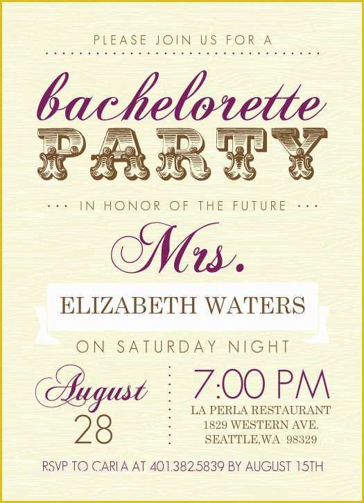 Bachelorette Party Invitation Templates Free Download Of Free Bachelorette Party Invitations Free Bachelorette