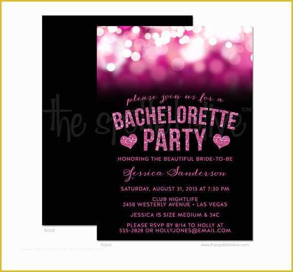 Bachelorette Party Invitation Templates Free Download Of Party Invitation Templates Printable Bachelorette Party