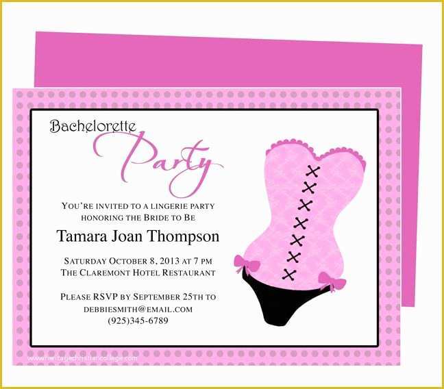Bachelorette Party Invitation Templates Free Download Of Printable Template for Diy Bachelorette Party Invitations