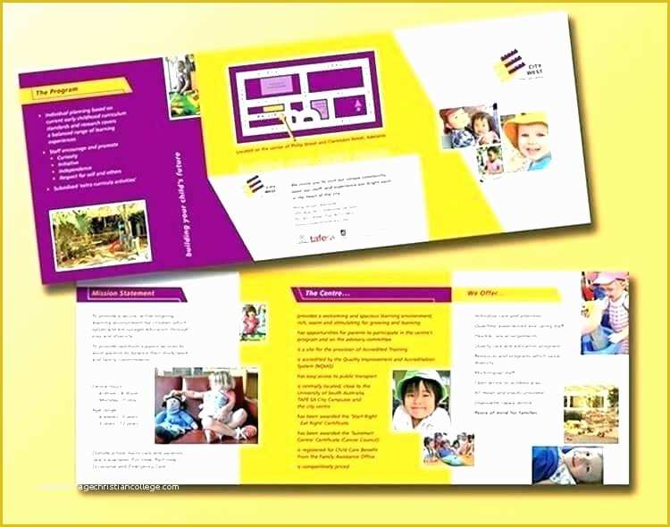 Back to School Brochure Template Free Of School Brochure Template Free Elementary School Brochure