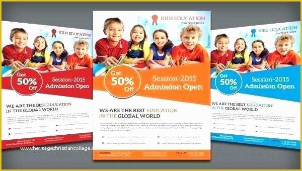 Back to School Brochure Template Free Of School Brochure Template Free Elementary School Brochure