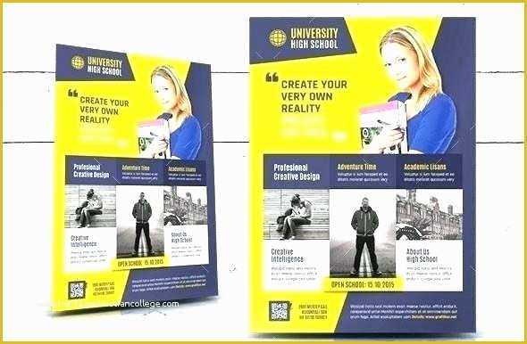 Back to School Brochure Template Free Of School Pamphlet Template