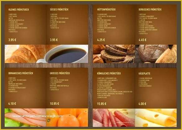 Bakery Menu Template Word Free Of 29 Bakery Menu Templates Psd Ai Docs