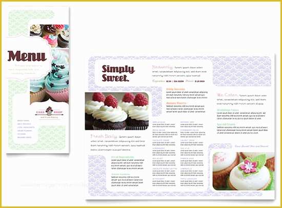 Bakery Menu Templates Free Download Of 30 Bakery Menu Templates Psd Pdf Eps Indesign