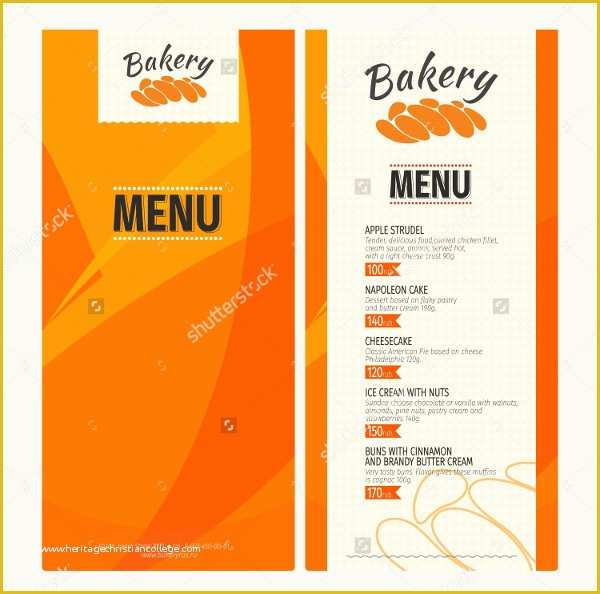 Bakery Menu Templates Free Download Of Bakery Menu Template 25 Free & Premium Download