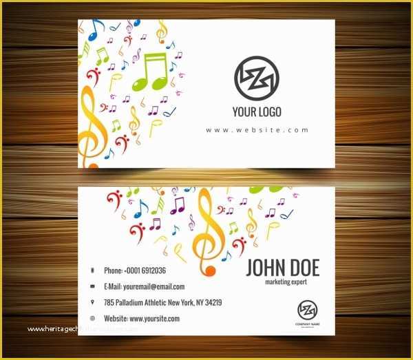 Band Business Card Templates Free Of 26 Music Business Card Templates Psd Ai Word