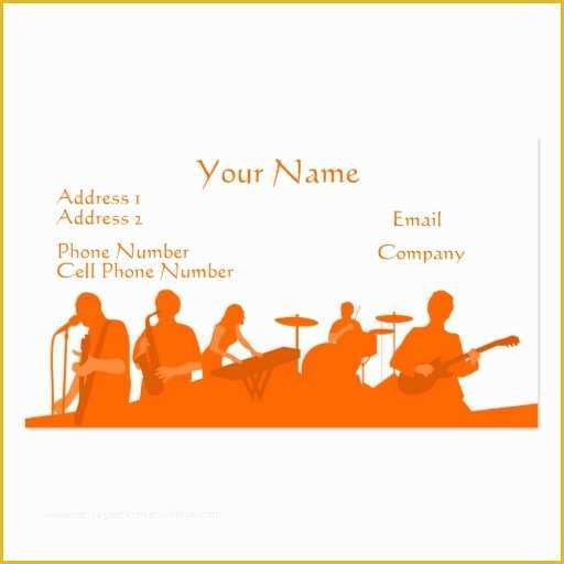 Band Business Card Templates Free Of Band Business Card Templates Free 1 – Card Design Ideas