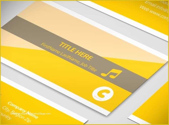 Band Business Card Templates Free Of Jazz Band Business Card Template