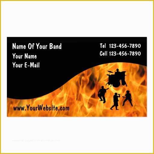 Band Business Card Templates Free Of Premium Music Business Card Templates