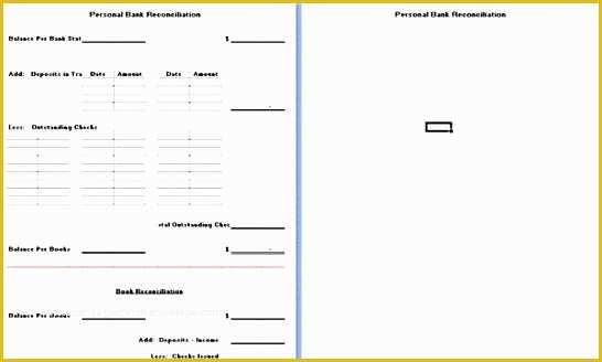 Bank Reconciliation Template Excel Free Download Of 11 Excel Bank Account Template Exceltemplates