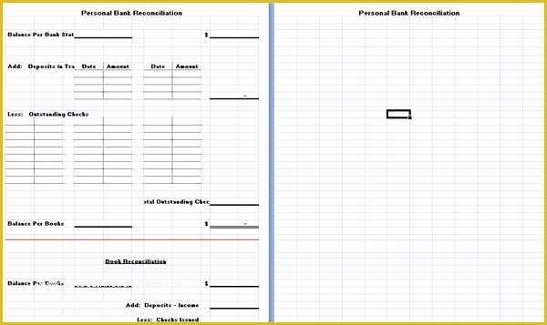 Bank Reconciliation Template Excel Free Download Of Download Free Business Bank Reconciliation Template Excel