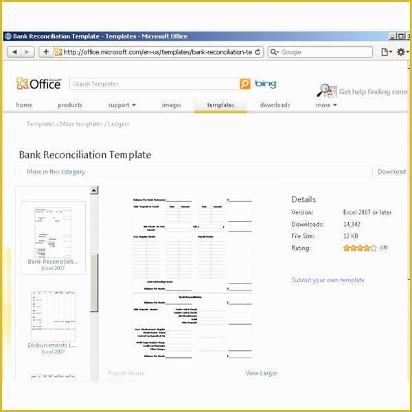 Bank Reconciliation Template Excel Free Download Of Use A Microsoft Excel Reconciliation Template to Help Your