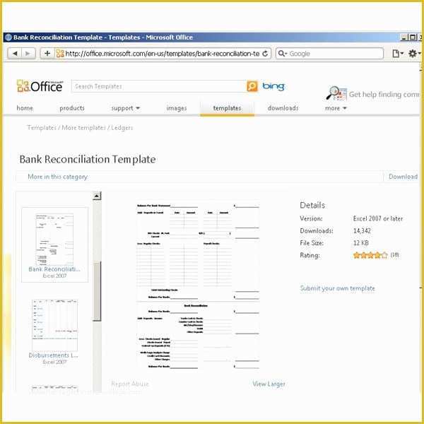 Bank Reconciliation Template Excel Free Download Of Use A Microsoft Excel Reconciliation Template to Help Your