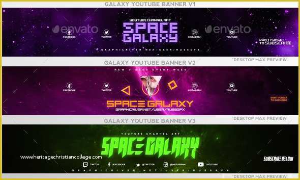 Banner Design Templates In Photoshop Free Download Of 31 Premium & Free Psd Youtube Channel Banners for the Best