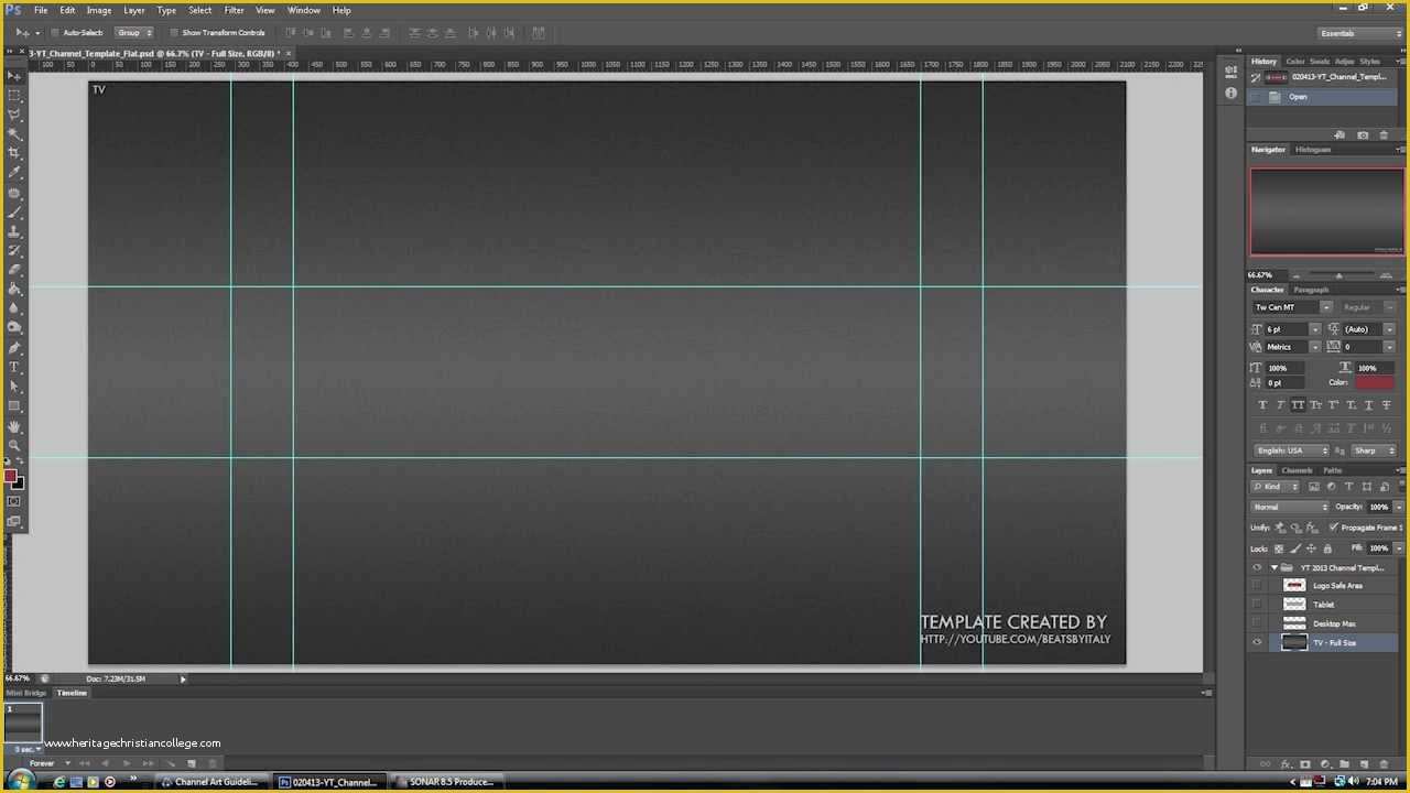 Banner Design Templates In Photoshop Free Download Of New Youtube Channel Design Banner Layout Psd Template 2013