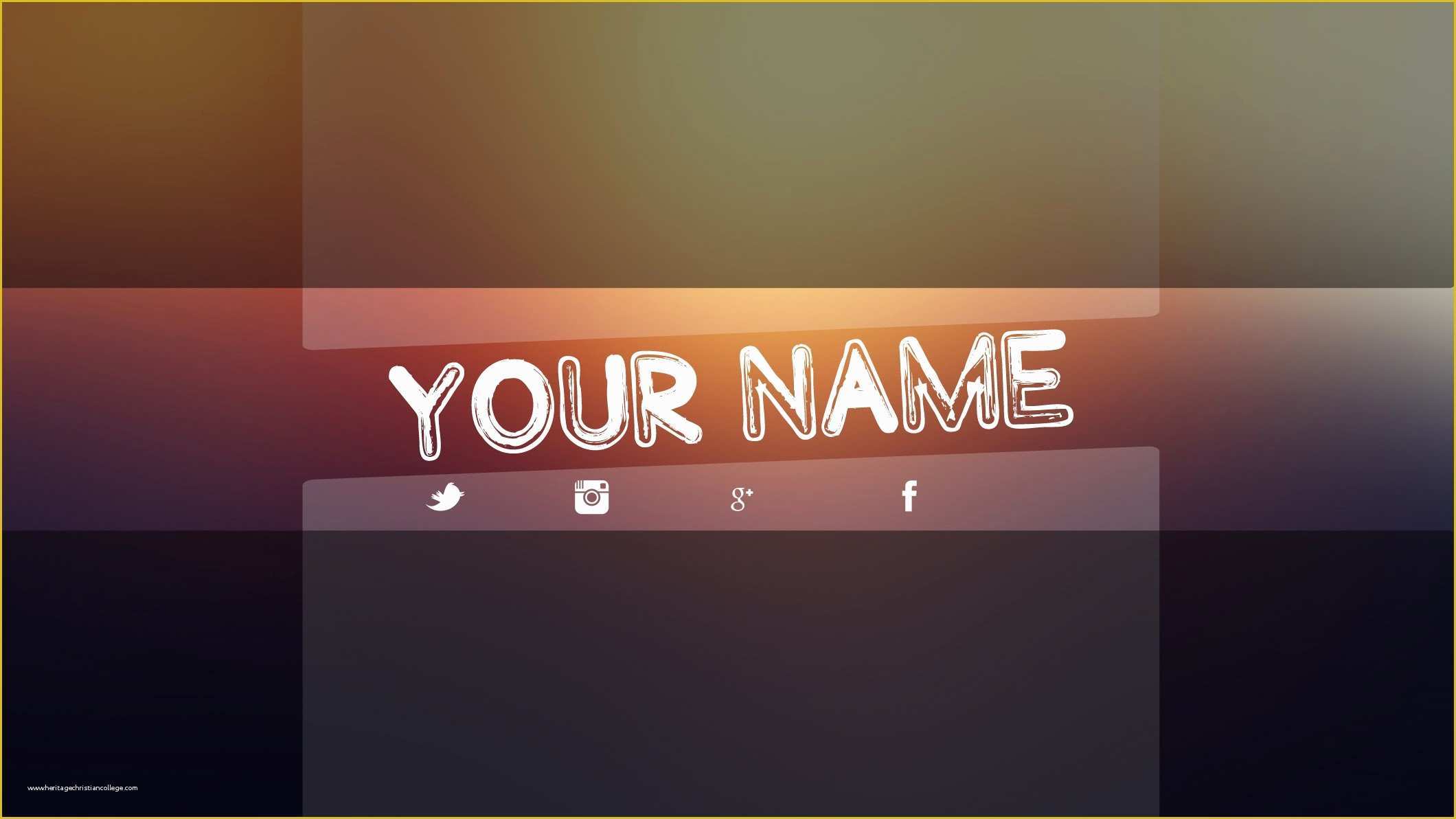Banner Design Templates In Photoshop Free Download Of Youtube Banner Template Psd