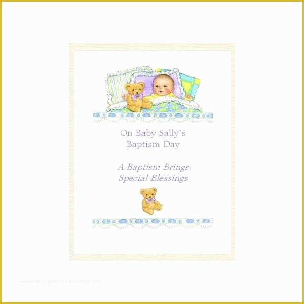 Baptism Card Template Free Of top Nine List Of Sites Fering Free Printable Baptism