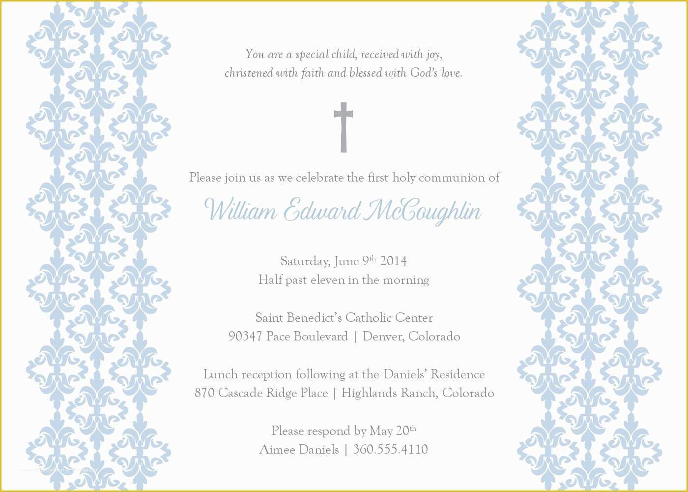 Baptism Invitation Template Free Download Of Baptism Invitation Baptism Invitation Template New