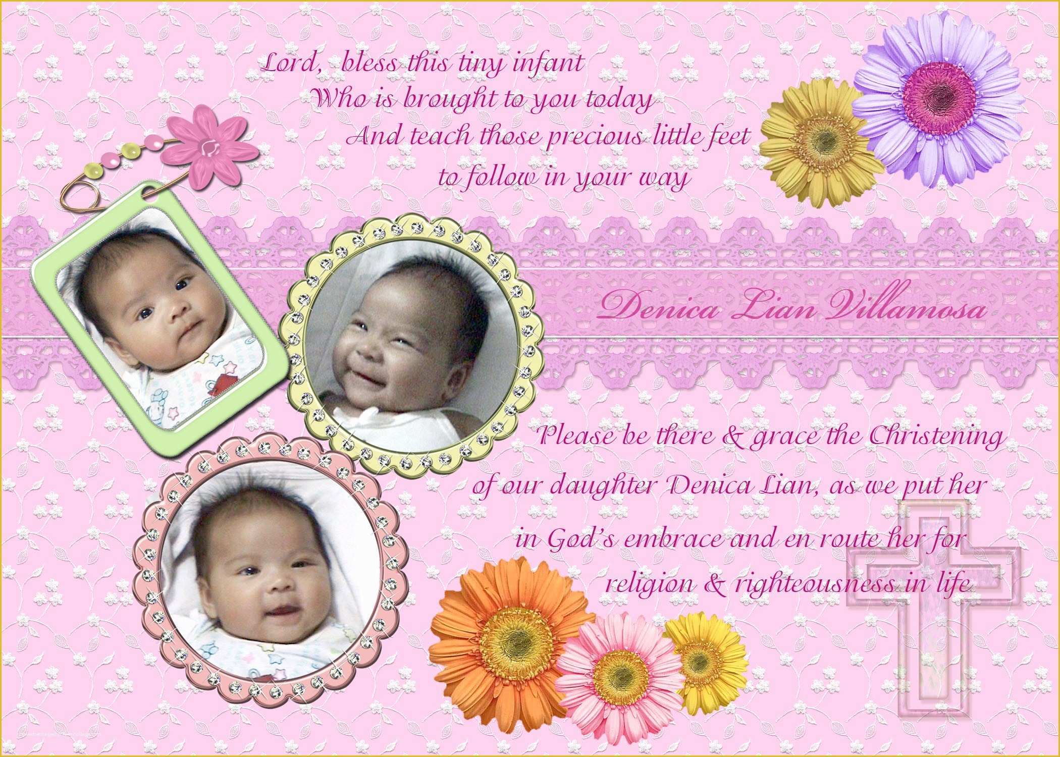Baptism Invitation Template Free Download Of Baptism Invitations Free Baptism Invitation Template