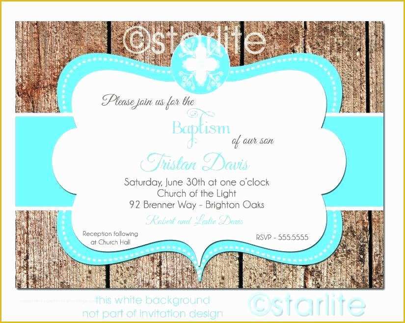 Baptism Invitation Template Free Download Of Christening Invitation Template Free Download