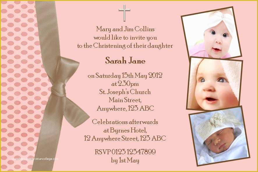 Baptism Invitation Template Free Download Of Free Christening Invitation Layout – orderecigsjuicefo