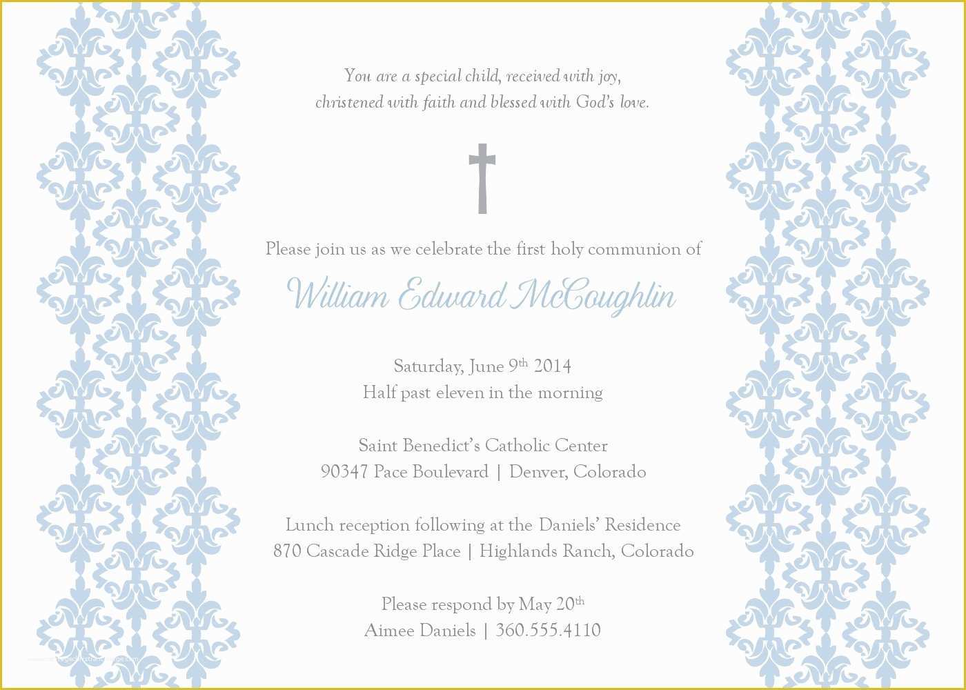 Baptism Template Free Download Of Baptism Invitation Baptism Invitation Template New