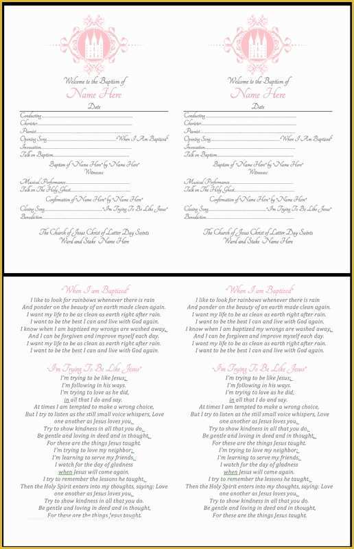 Baptism Template Free Download Of Like Mom and Apple Pie Lds Baptism Free Announcement and