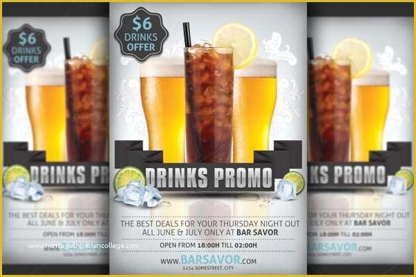 Bar Flyer Templates Free Of 20 Bar Flyer Templates Psd Vector Eps Jpg Download