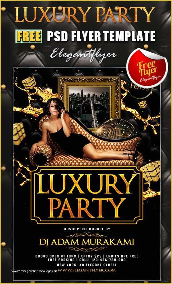 Bar Flyer Templates Free Of 31 Free Psd Party &amp; Club Flyer Templates March 2015 Edition