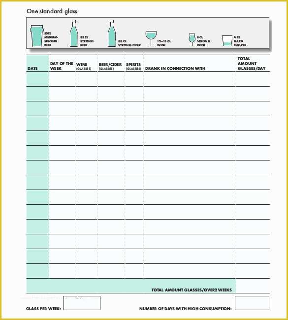 Bar Inventory Templates Free Of 15 Bar Inventory Templates – Free Sample Example format