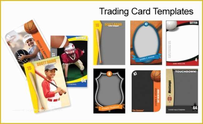 Baseball Card Template Photoshop Free Of 15 Psd Football Trading Card Baseball Trading