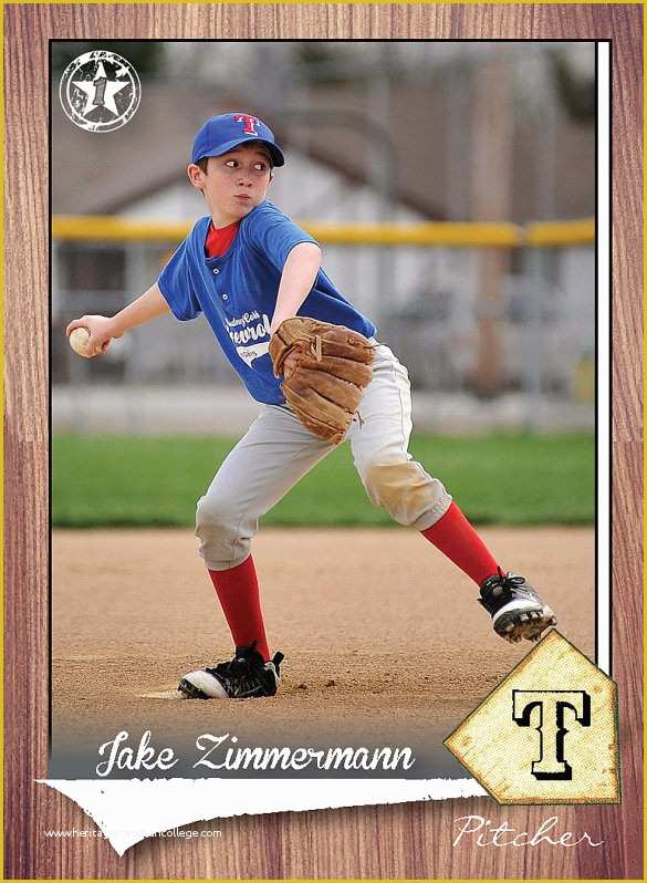 Baseball Card Template Photoshop Free Of 16 Baseball Card Templates Psd Ai Eps